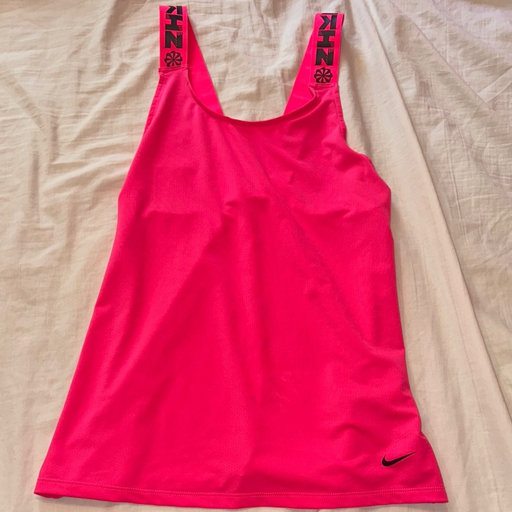 Nike Women's Neon Pink Tank Top